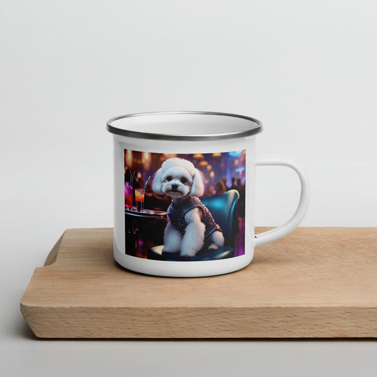 Maltipoo General- Enamel Mug v12