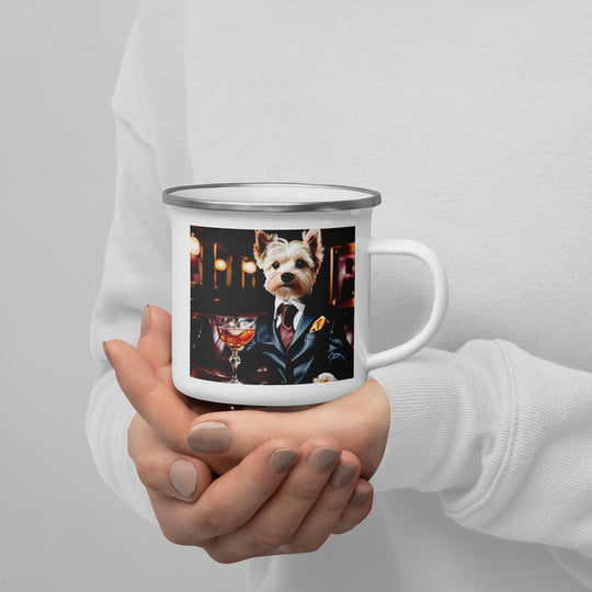 Morkie General- Enamel Mug v2