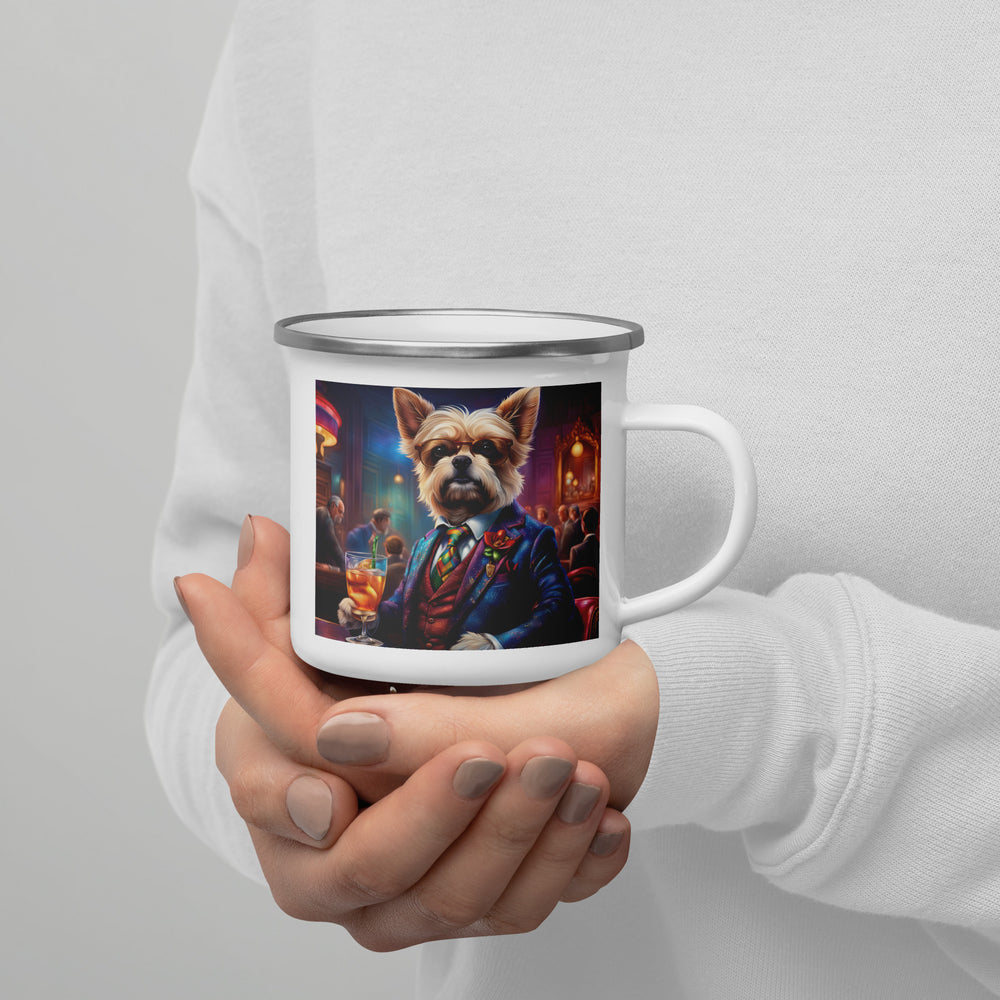 Pekapoo General- Enamel Mug v4