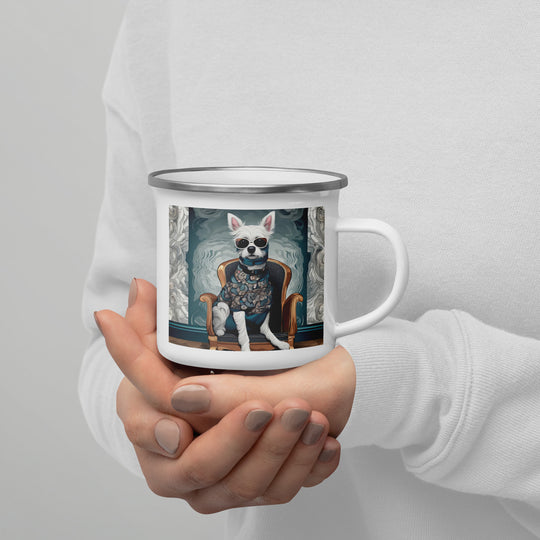 Pekapoo General- Enamel Mug v8