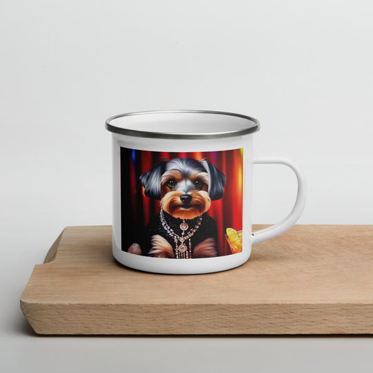 Yorkipoo General- Enamel Mug v2