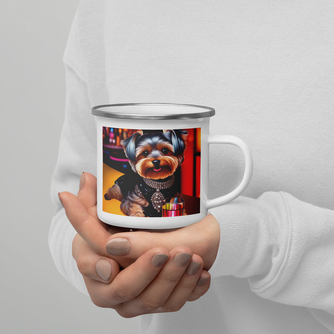 Yorkipoo General- Enamel Mug v3