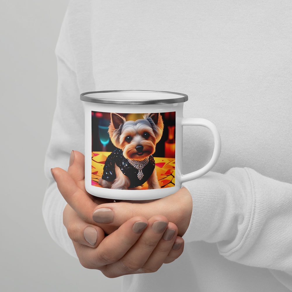 Yorkipoo General- Enamel Mug v6