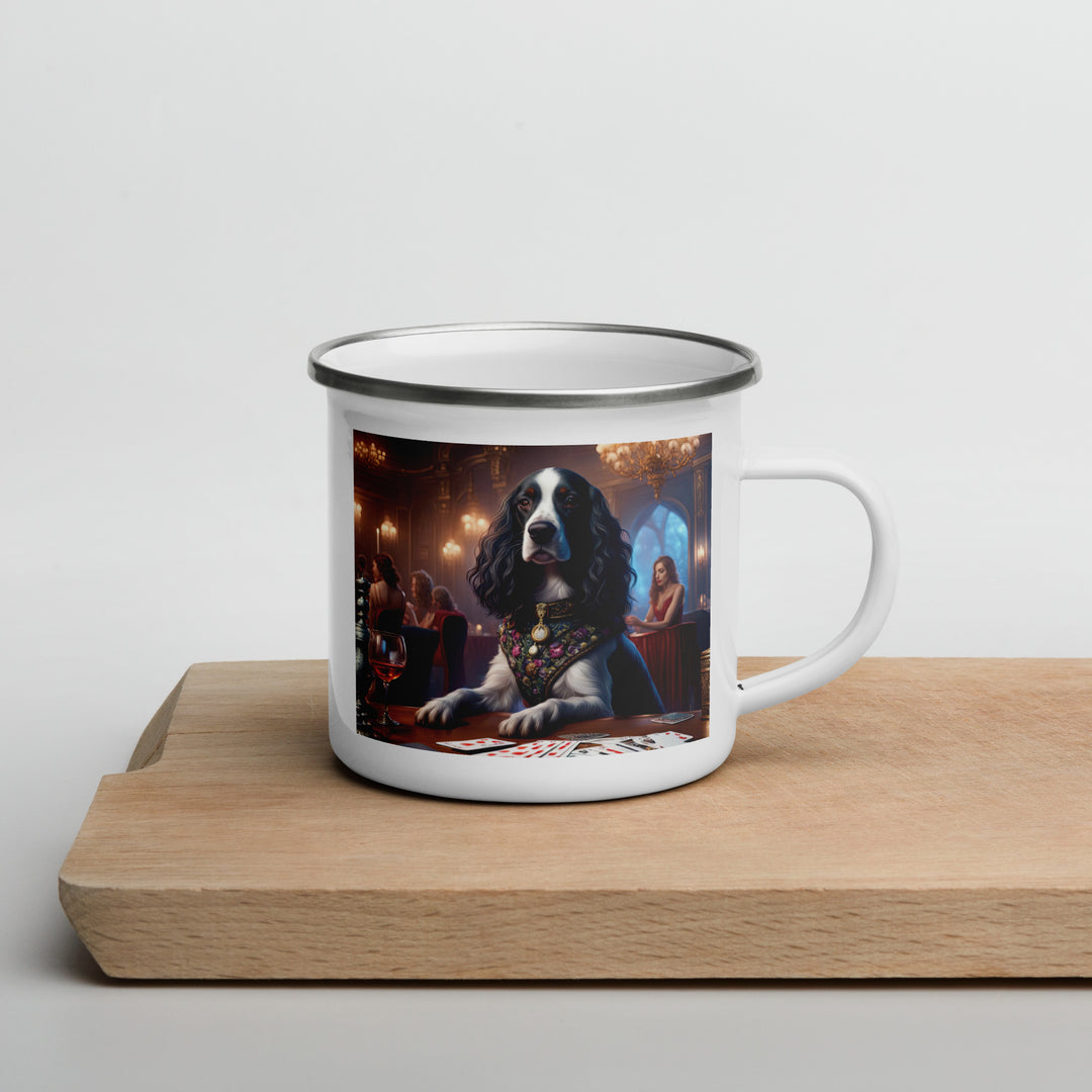 Sprocker Spaniel General- Enamel Mug v3