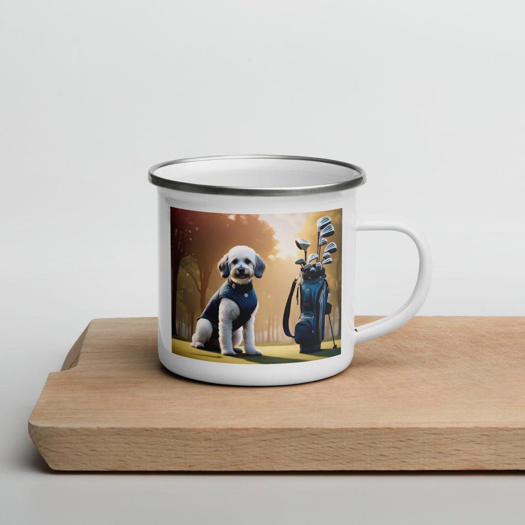 Springador Golfer- Enamel Mug