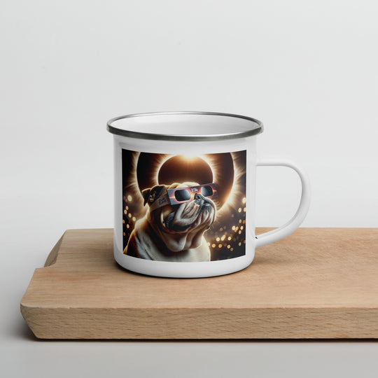 Bulldog Eclipse- Enamel Mug