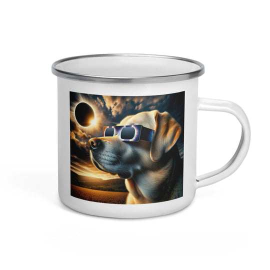 Labrador Retriever Eclipse- Enamel Mug