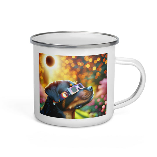 Rottweiler Eclipse- Enamel Mug