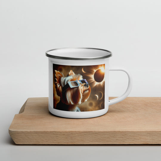 Yorkshire Terrier Eclipse- Enamel Mug