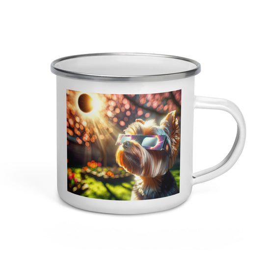 Yorkshire Terrier Eclipse- Enamel Mug v2