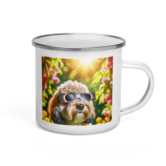 Cockapoo Eclipse- Enamel Mug