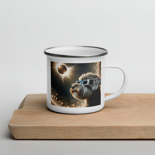 Schnoodle Eclipse- Enamel Mug