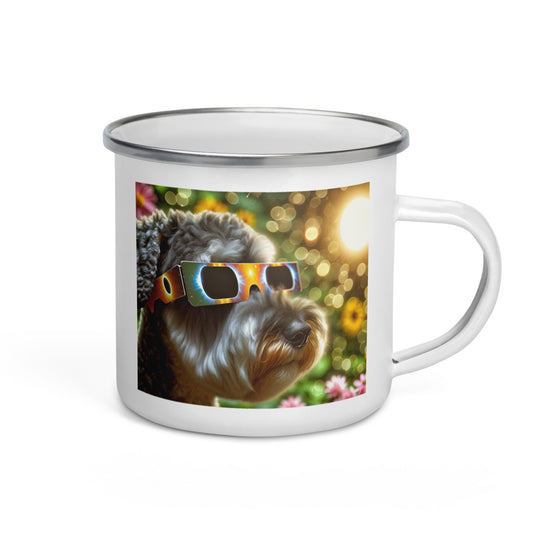 Schnoodle Eclipse- Enamel Mug v2