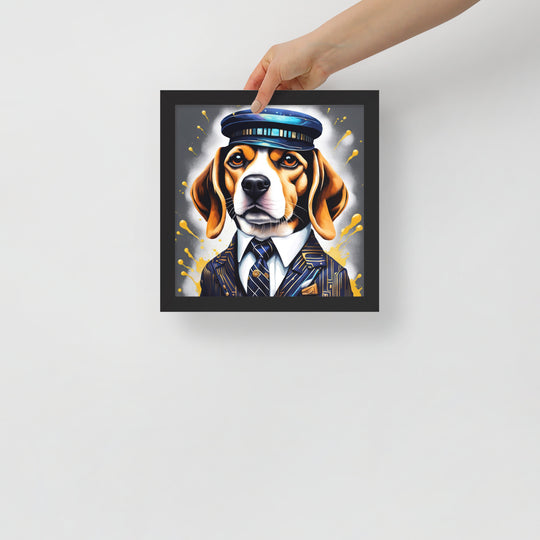 Beagle- Framed poster V5