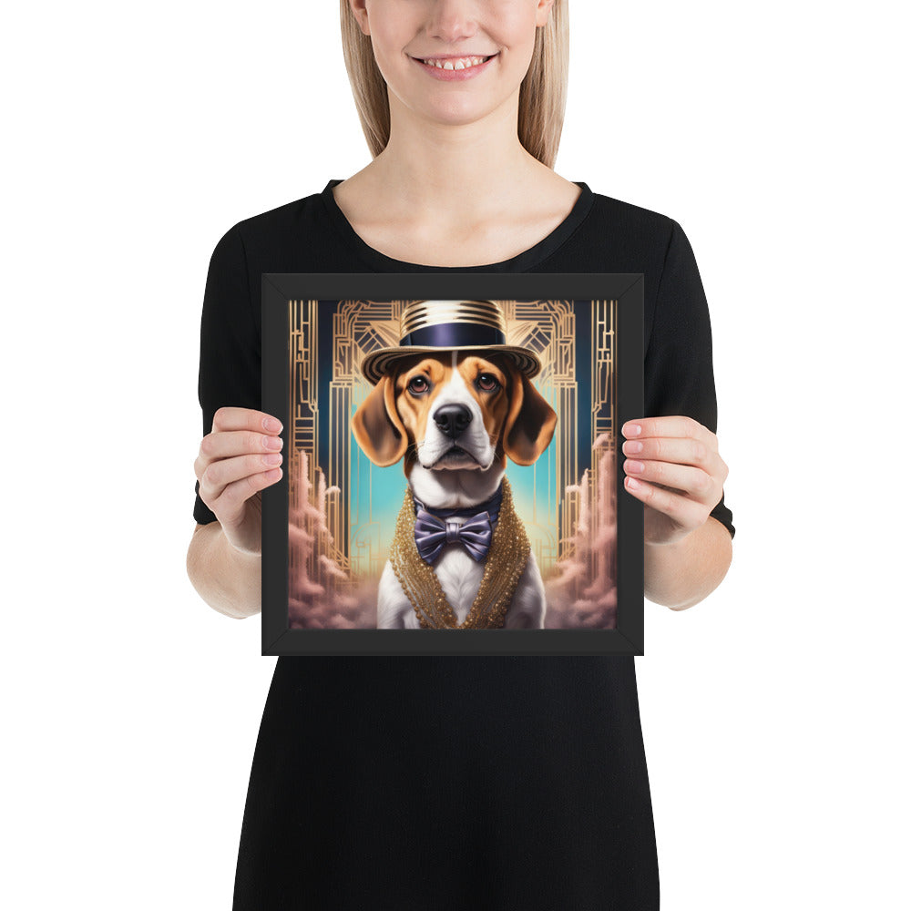 Beagle- Framed poster V2