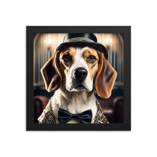 Beagle- Framed poster