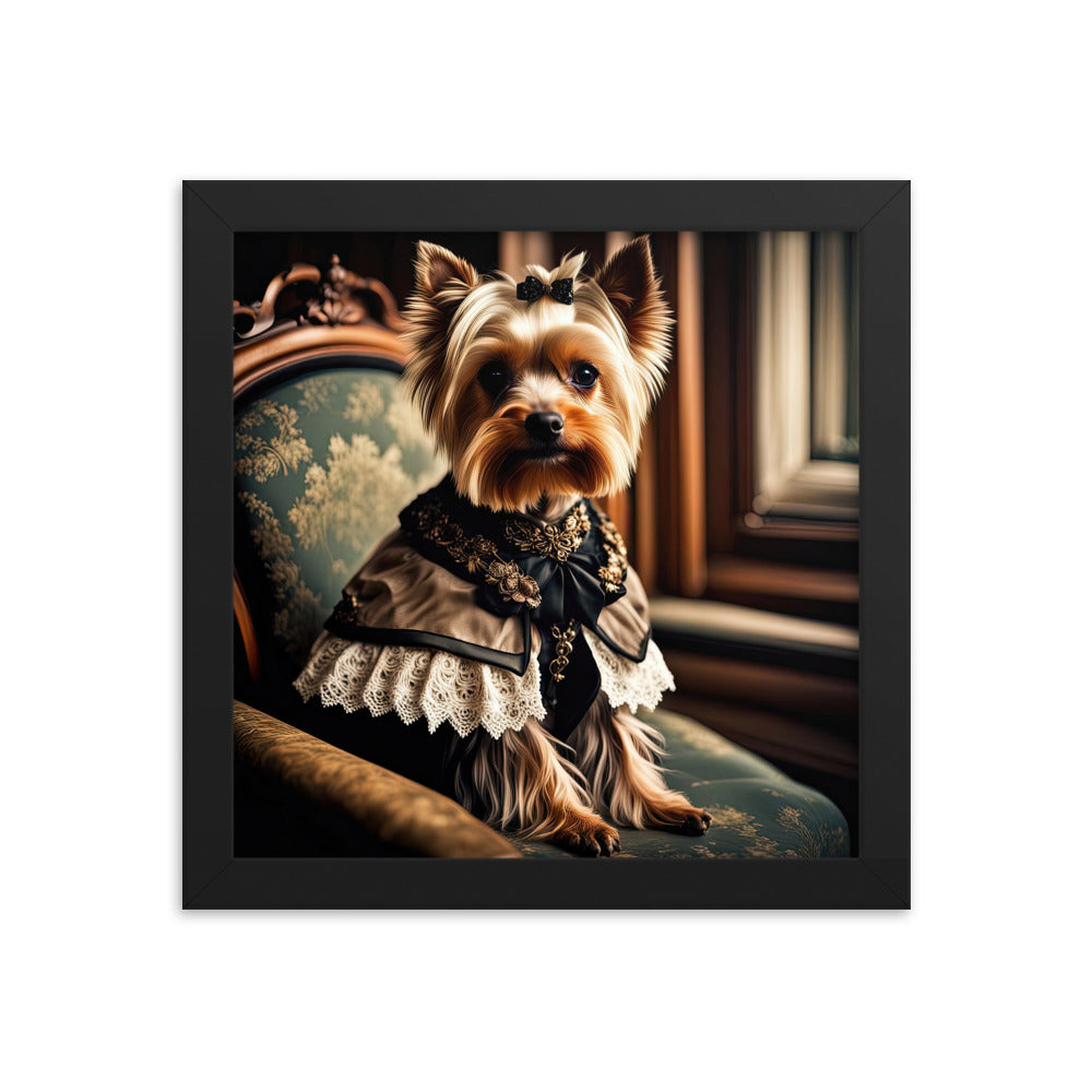 Yorkshire Terrier- Framed poster