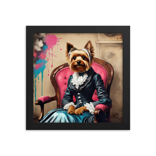 Yorkshire Terrier- Framed poster v3