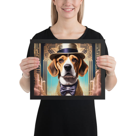 Beagle- Framed poster V2