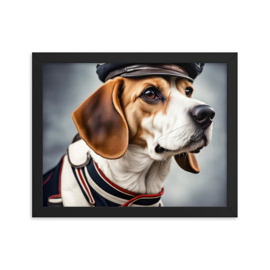 Beagle- Framed poster V4