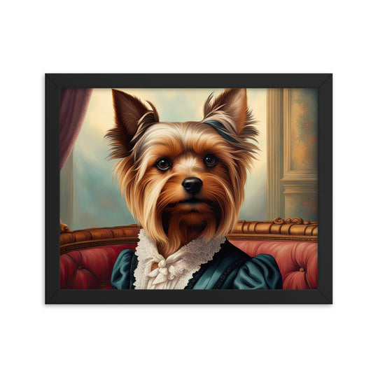Yorkshire Terrier- Framed poster v2