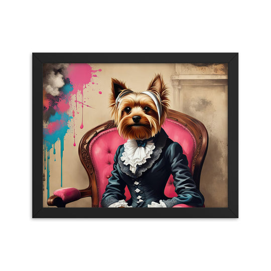 Yorkshire Terrier- Framed poster v3