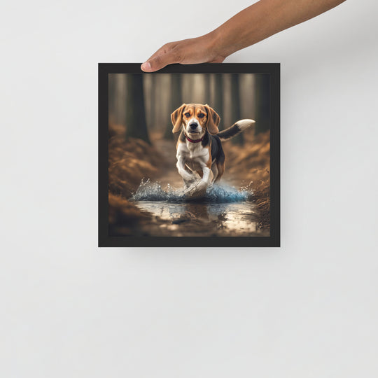 Beagle- Framed poster V3