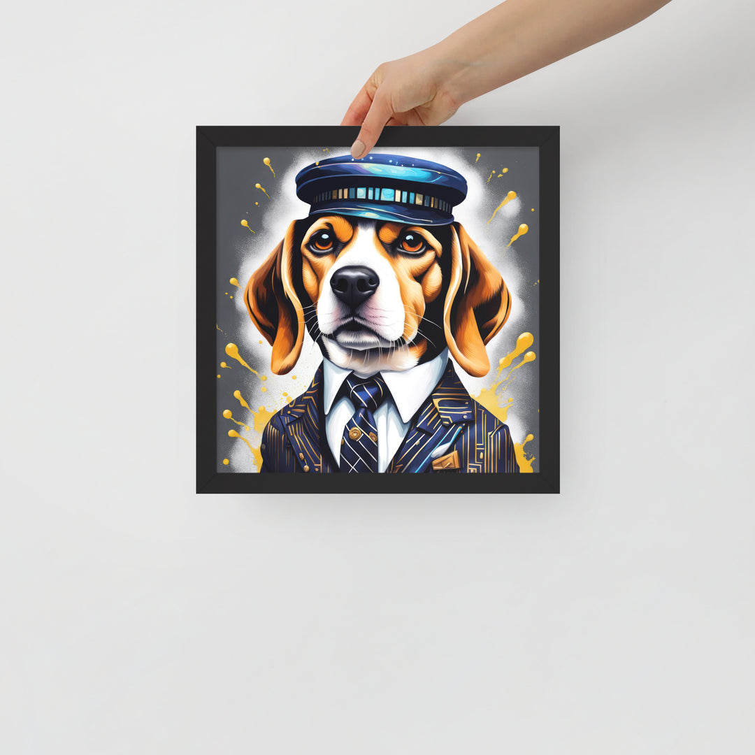 Beagle- Framed poster V5