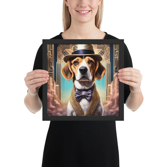 Beagle- Framed poster V2