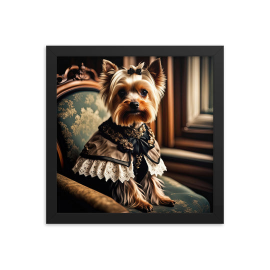 Yorkshire Terrier- Framed poster