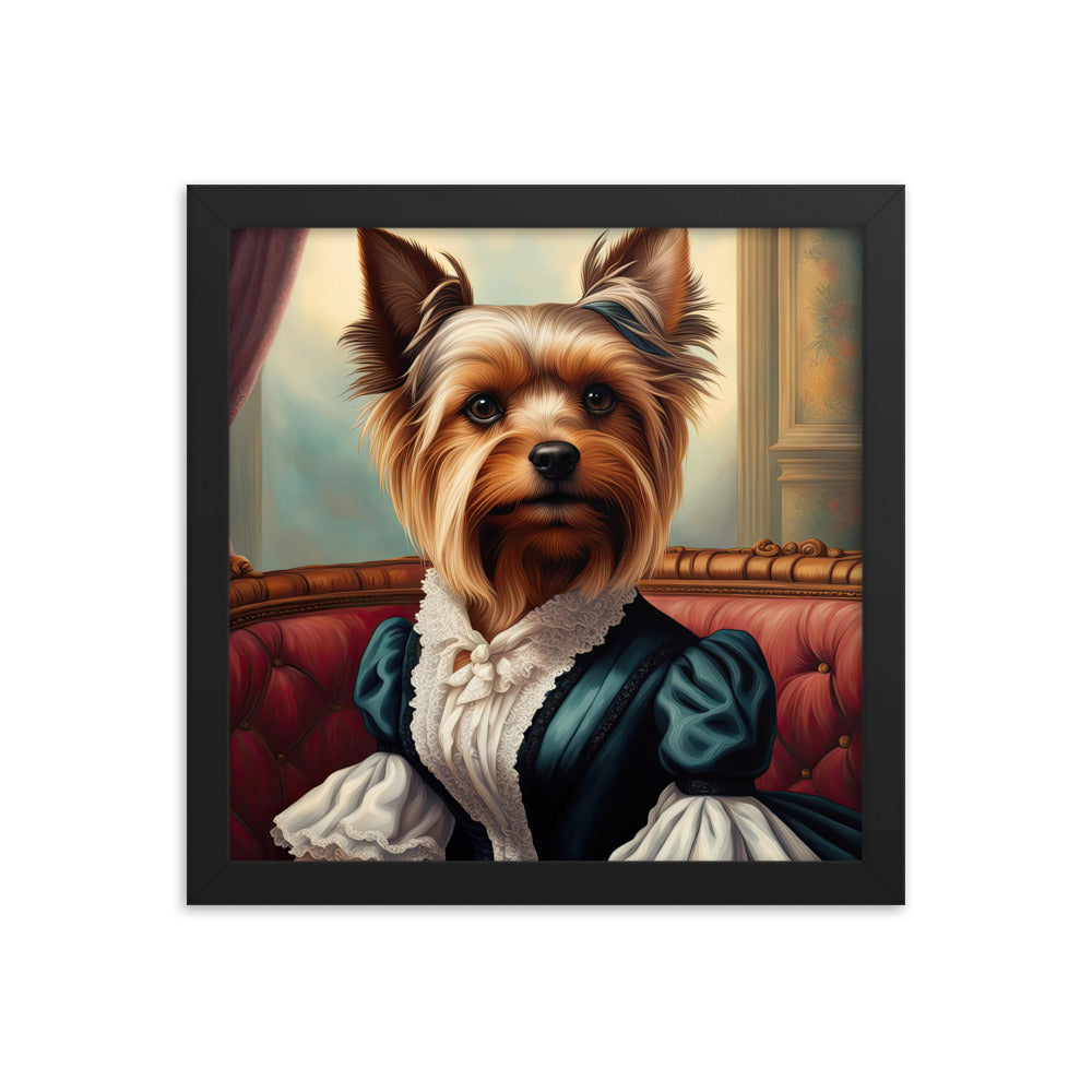 Yorkshire Terrier- Framed poster v2