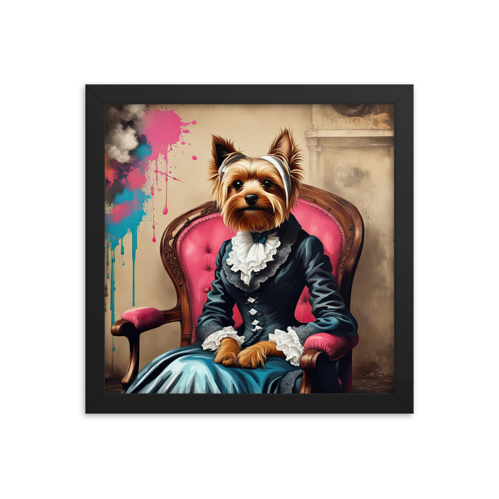 Yorkshire Terrier- Framed poster v3