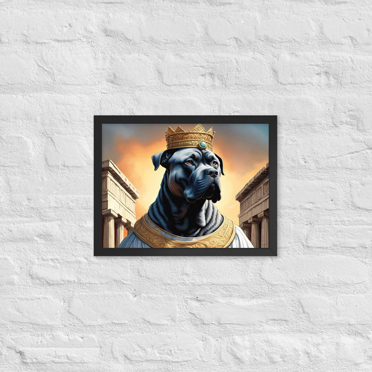 Framed poster-Cane Corso V2