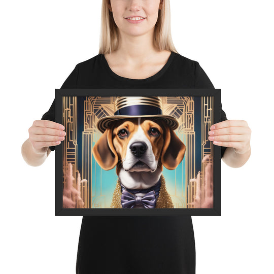 Beagle- Framed poster V2