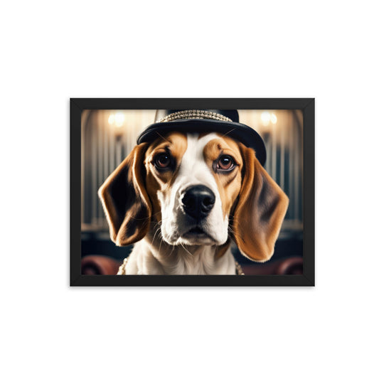 Beagle- Framed poster