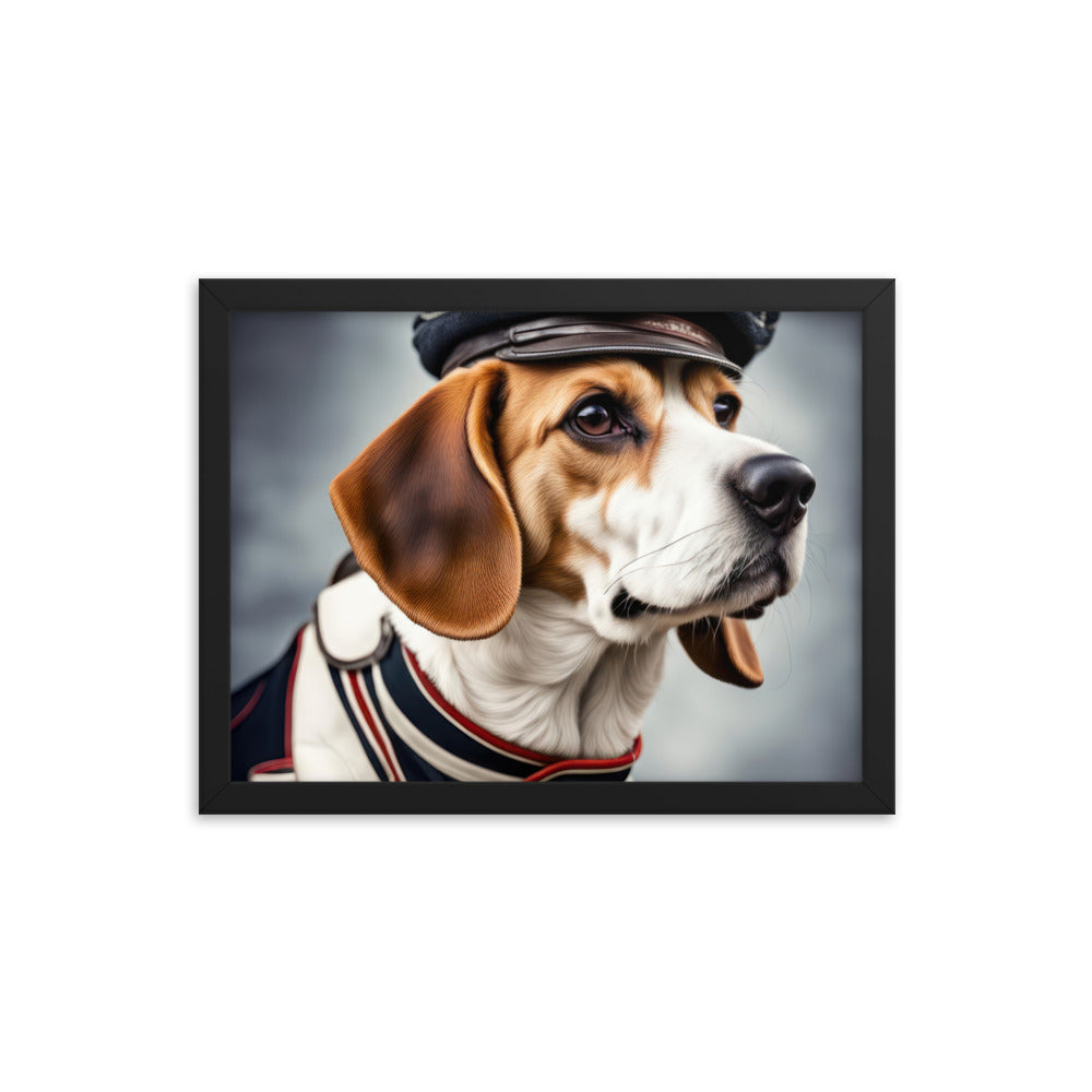 Beagle- Framed poster V4