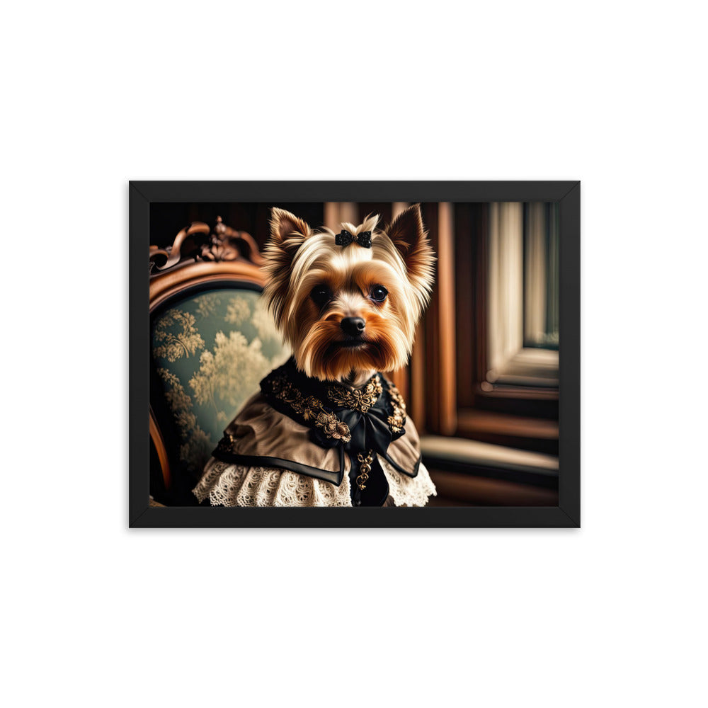 Yorkshire Terrier- Framed poster