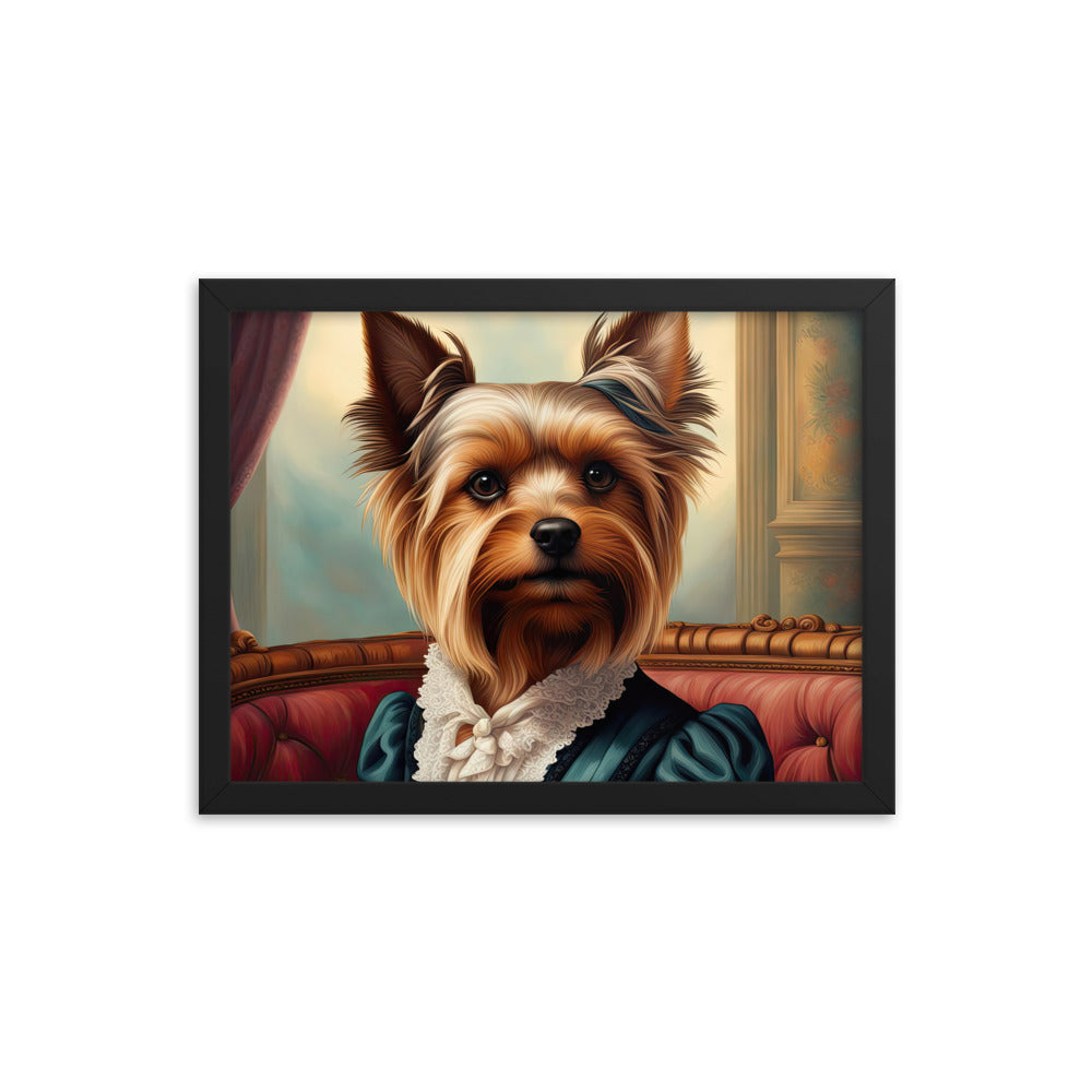 Yorkshire Terrier- Framed poster v2