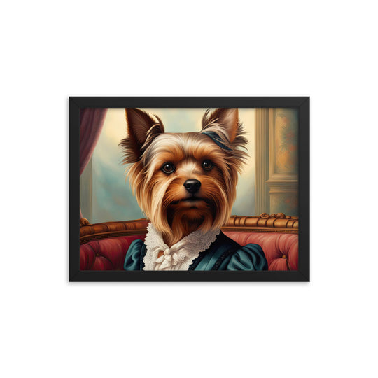 Yorkshire Terrier- Framed poster v2