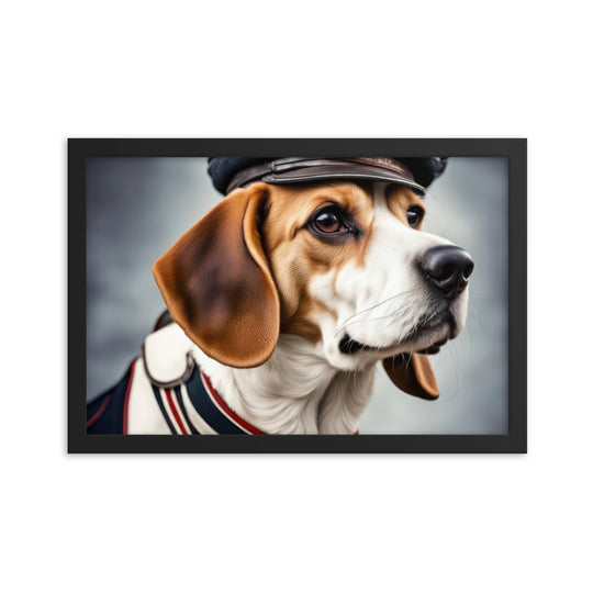 Beagle- Framed poster V4