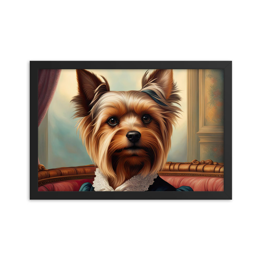 Yorkshire Terrier- Framed poster v2