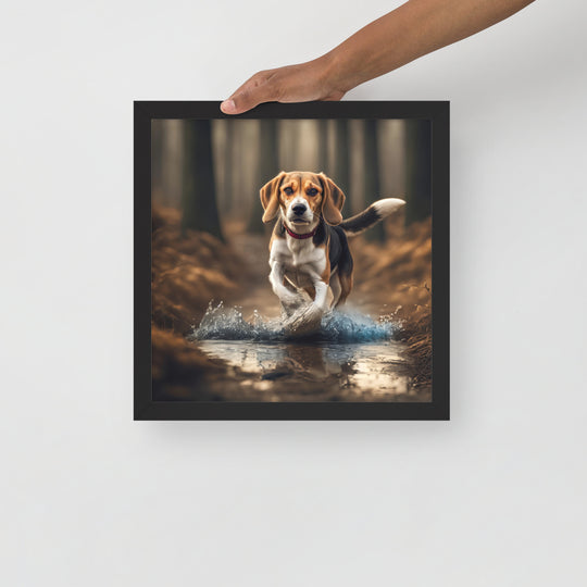 Beagle- Framed poster V3