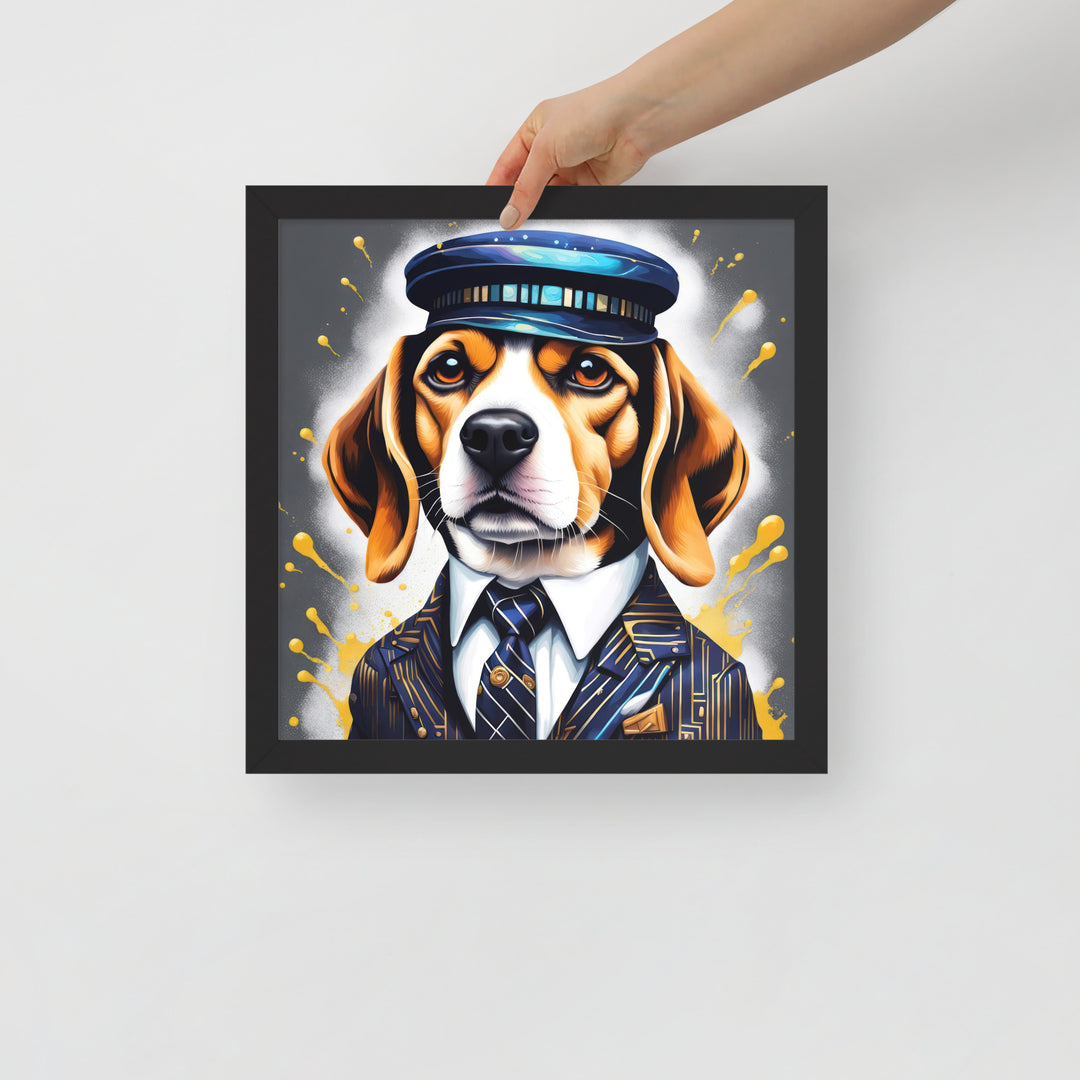 Beagle- Framed poster V5