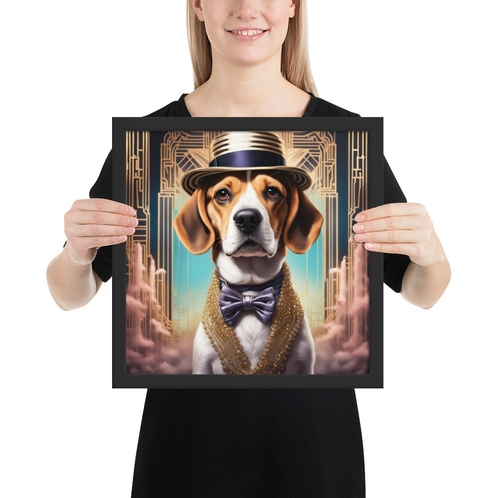 Beagle- Framed poster V2