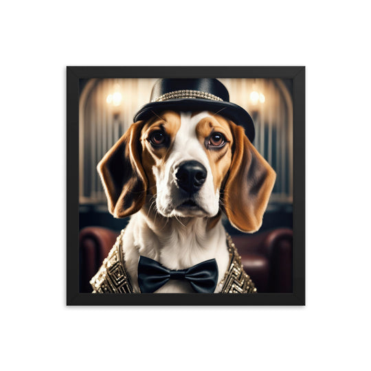 Beagle- Framed poster