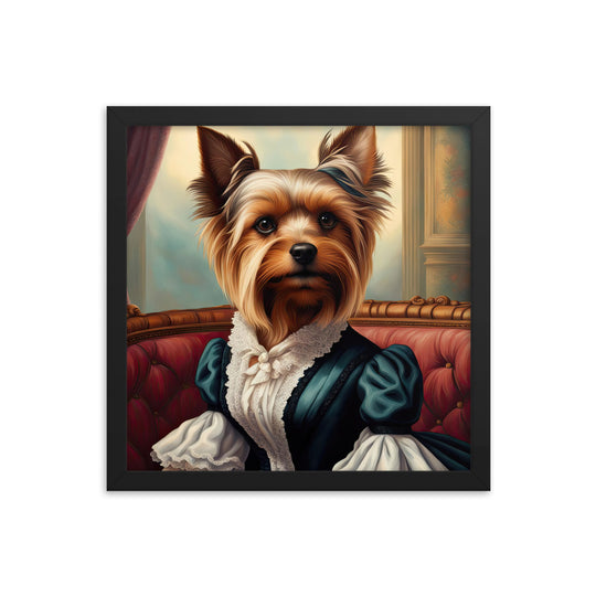 Yorkshire Terrier- Framed poster v2