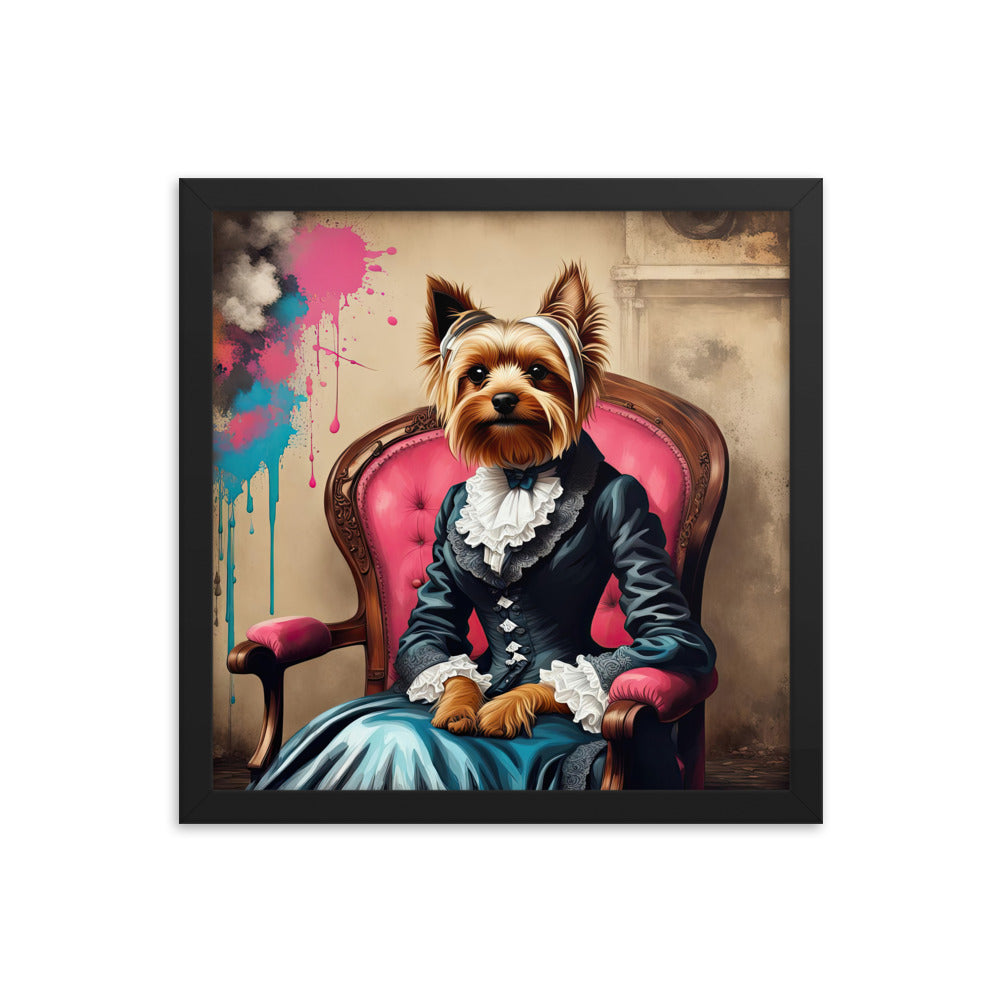 Yorkshire Terrier- Framed poster v3