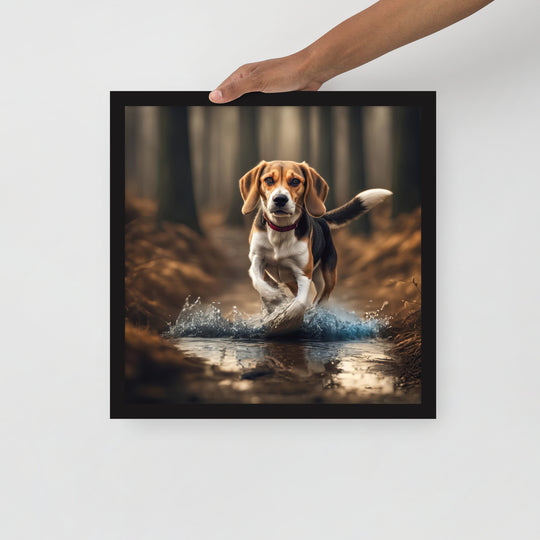 Beagle- Framed poster V3