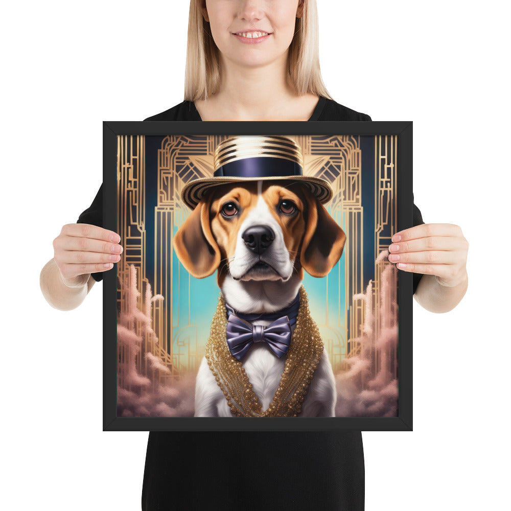 Beagle- Framed poster V2