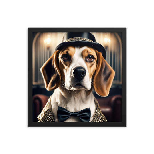 Beagle- Framed poster